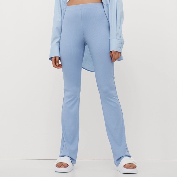 H&M Pants - H&M Ribbed Flare Pants